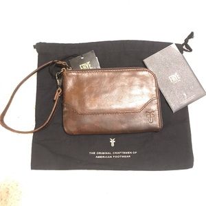 NWT Frye Melissa Wristlet